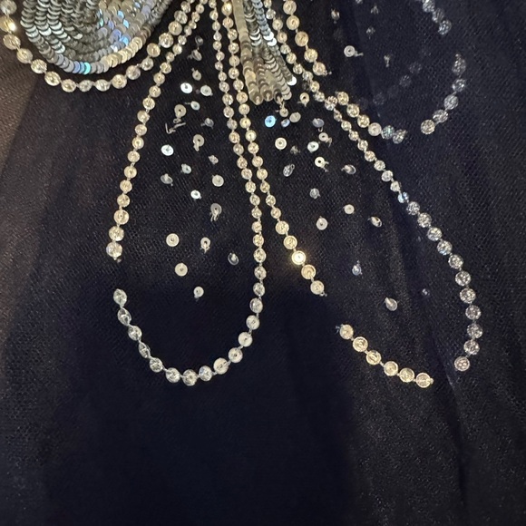 OSCAR DE LA RENTA Fern Crystal Embellished Ankle Length Tulle Gown 10 NWT - Picture 11 of 12